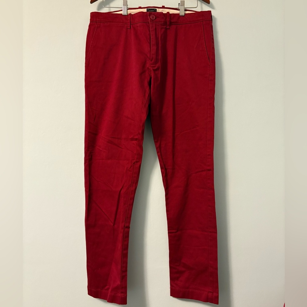 J. Crew 484 Red Pants